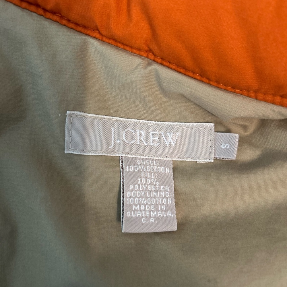 J.Crew multi pocket hooded insulated vest S - Picture 2 of 6